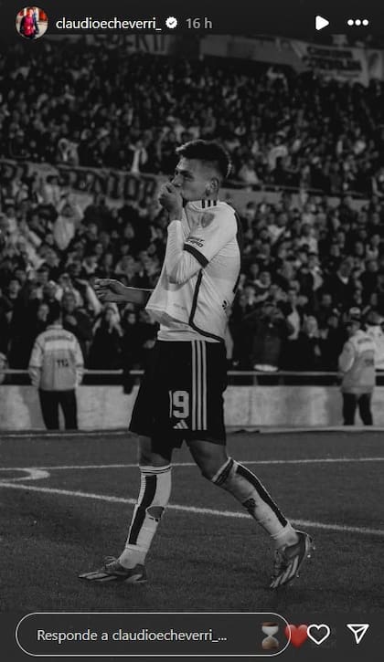 El posteo de Claudio Echeverri que despertó la ilusión de los hinchas de River