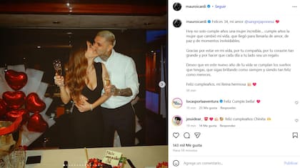 El posteo de Icardi a la China Suárez