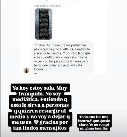 El posteo de Ivana Figueiras que luego eliminó