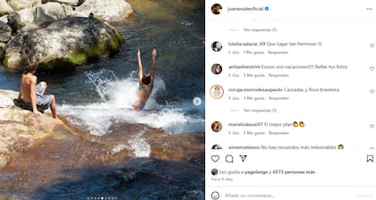 El posteo de Juana y la reacción de sus seguidores