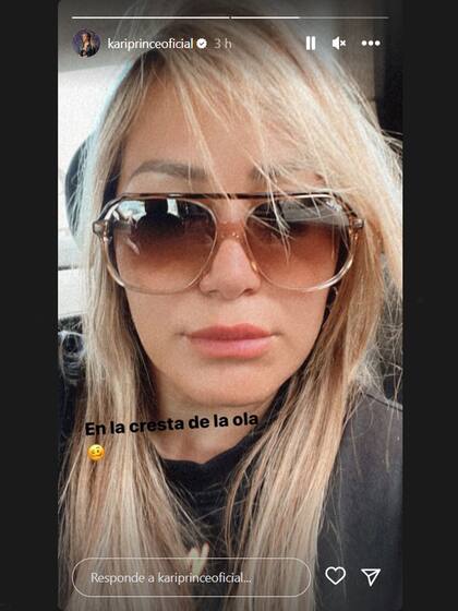 El posteo de Karina La Princesita