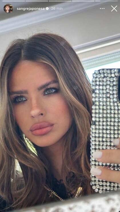 El posteo de la China Suárez tras confirmar su relación con Mauro Icardi (Foto: Instagram @sangrejaponesa)
