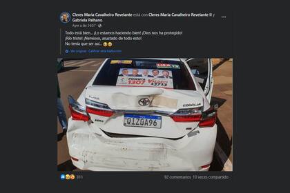 El posteo de la concejala del PT tras ser atacada por un empresario fanático de Jair Bolsonaro