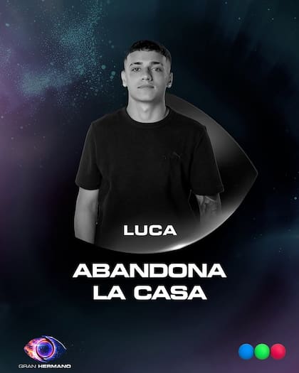 El posteo de la eliminación de Luca