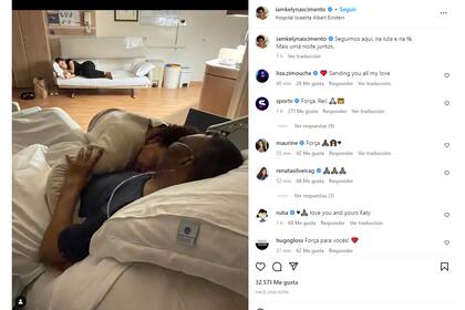 El posteo de la hija de Pelé tras los rumores sobre la muerte del astro brasileño