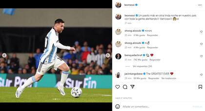 El posteo de Lionel Messi tras el triunfo de "La Scaloneta" ante Paraguay