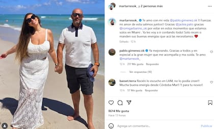 El posteo de Mar Tarrés sobre su situación de salud