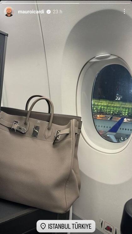 El posteo de Mauro Icardi en redes: ¿de quién es el bolso en cuestión?