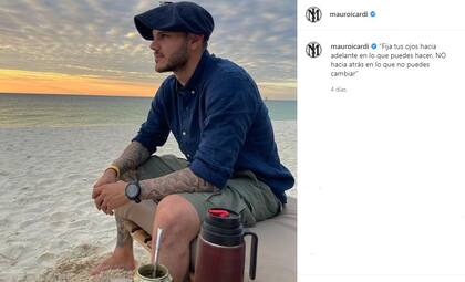 El posteo de Mauro Icardi que cobra sentido en medio de su crisis con Wanda Nara (Foto: Instagram/@mauroicardi)