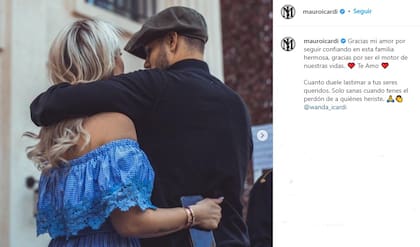 El posteo de Mauro Icardi que despertó los rumores de reconciliación (Foto: Instagram/@mauroicardi)