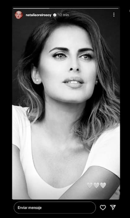 El posteo de Natalia Oreiro en sus historias