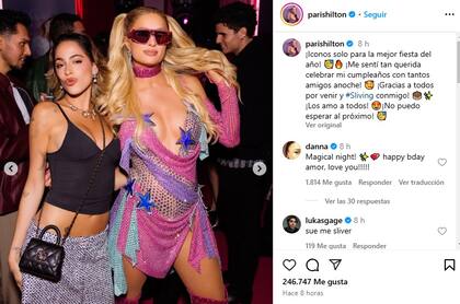 El posteo de Paris Hilton sobre su cumpleaños