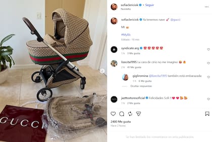 El posteo de Sofía Clerici