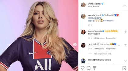 El posteo de Wanda Icardi para felicitar a su marido