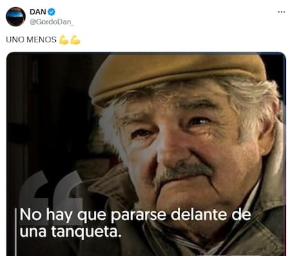 El posteo del libertario