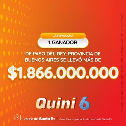 El posteo del ganador de hoy