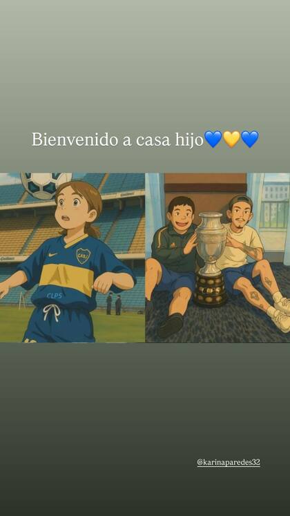 El posteo del papá de Leandro Paredes en alusión a su vuelta a la Bombonera