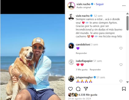 El posteo del productor televisivo