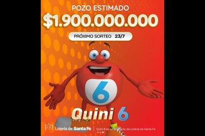 El posteo del Quini 6