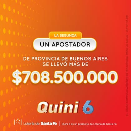 El posteo del Quini 6