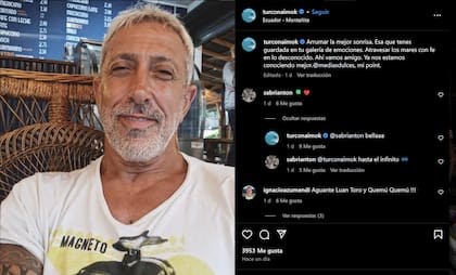 El posteo del Turco Naim que debelaría su nuevo amor