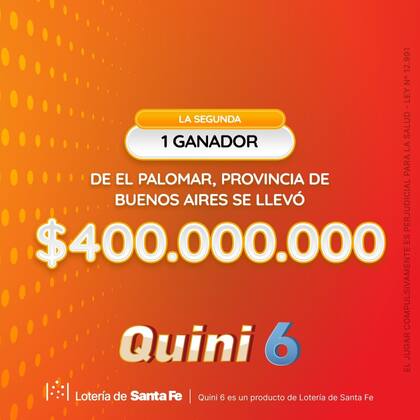 El posteo donde se comunicó el ganador de este fin de semana