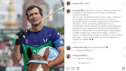 El posteo emotivo de María Vázquez a Adolfo Cambiaso