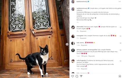 El posteo en el que Natalia Oreiro presentó a Milonga