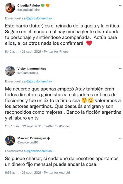 El posteo fue comentado por los s de Twitter