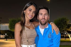 Anto Roccuzzo celebró el aniversario del Mundial con una foto inédita de Messi con sus hijos