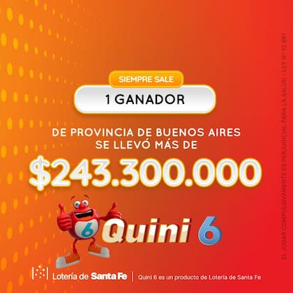 El posteo por el ganador de hoy