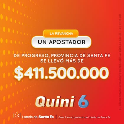 El posteo por el ganador del Quini 6