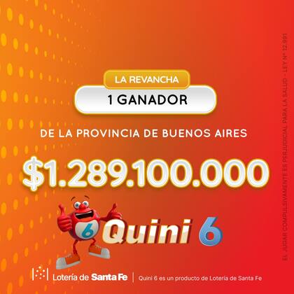 El posteo por el sorteo de hoy