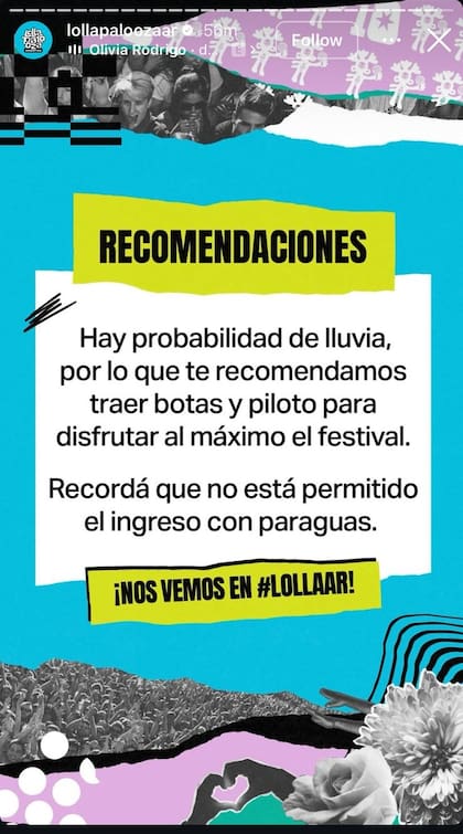 El posteo por el temporal que se espera hoy en Buenos Aires