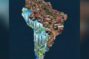 Milei compartió un mapa de Brasil como una favela: la reacción de un ministro de Lula