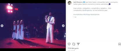 El posteo que dedicaron al cantante español