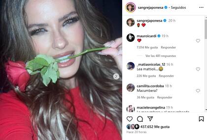 El posteo que hizo la China y que causó furor en las redes sociales
