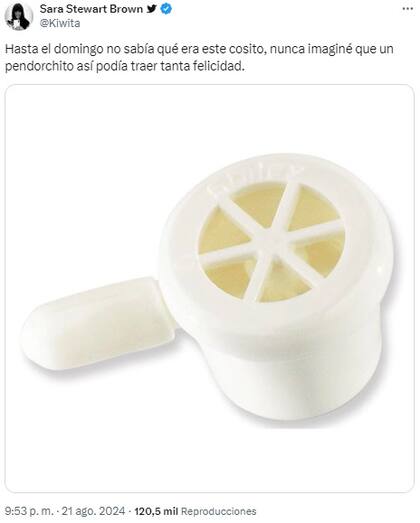 El posteo que hizo Sara Stewart Brown acerca del método que le permite hablar a Jorge Lanata