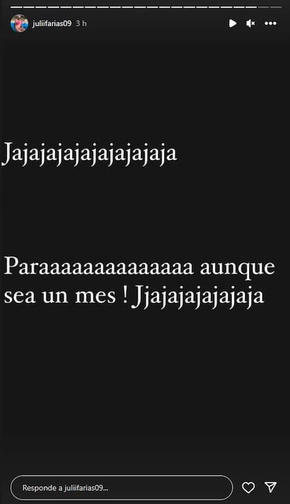 El posteo que Julieta Farias le dedicó a Emanuel Noir cuando presentó a su nueva novia