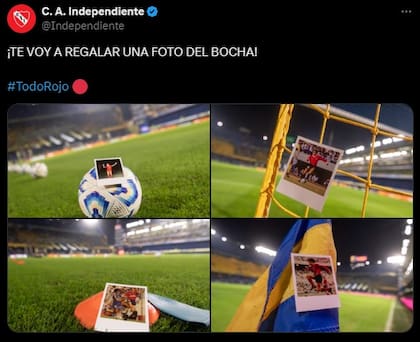 El posteo referido a Ricardo Bochini