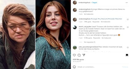 El posteo viral de la reina Máxima de joven en comparación con Alexia en la actualidad