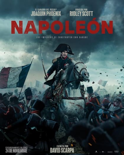 El poster de la película Napoleón