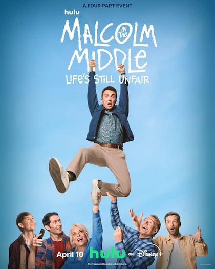 El poster del regreso de Malcolm in the Middle: Life’s Still Unfair