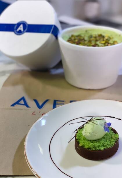 El postre en honor a Mauricio Macri que incluyó helado de pistacho