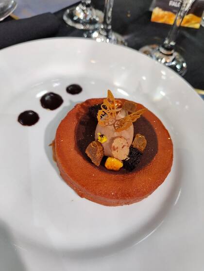 El postre fue una explosión de sabores