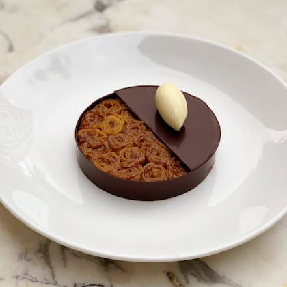 El postre que prepararon para Donald Trump en el Hyatt