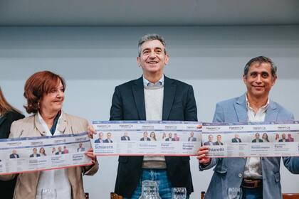 El precandidato a vicepresidente de Hacemos por Nuestro País, Florencio Randazzo, en La Rioja