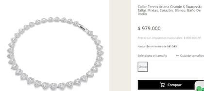 El precio de la gargantilla que le regaló Nicole Neumann a su hija Alegra