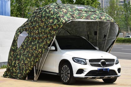 El precio de una cochera plegable puede superar los $3.000.000