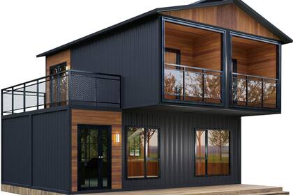 El precio final de una casa prefabricada suele aumentar al considerar diferentes facturas adicionales a la estructura (Archivo-Amazon/Barn Estate Group)